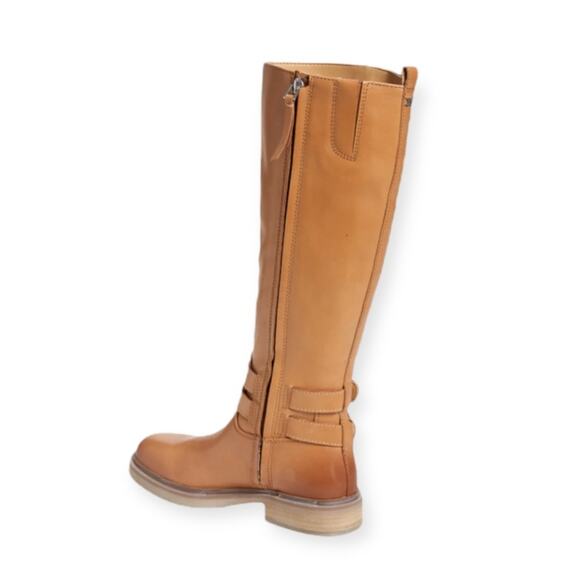 Sam Edelman Freda Tall Leather Boot Cashew Size 6.5 NWT $225 MSRP - Picture 2 of 6